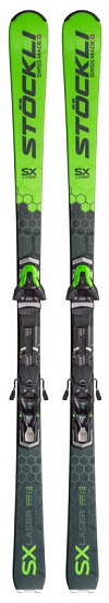 Горные лыжи Stockli Laser SX с креплениями SRT12  - Фото 1 большая