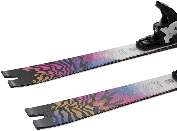 Горные лыжи Salomon E Addikt Pro 66 с креплениями Mi12 Gw - Фото 4 большая