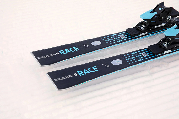 Горные лыжи Head WC Rebels e-Race SW RP EVO 14 с креплениями FF Demo 14 GW BR 85 [D] Black/White - Фото 2 большая