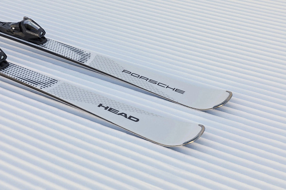 Горные лыжи Head Porsche 7 series SW BB-PR с креплениями Protector PR 13 GW BR 85 [P] Grey/Black - Фото 3 большая