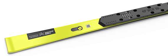 Горные лыжи Head Wc Rebels E-Speed Pro с креплениями Freeflex St 14 Brake 85 [A] Yellow/Black - Фото 2 большая