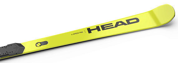 Горные лыжи Head Wc Rebels E-Speed Pro с креплениями Freeflex St 14 Brake 85 [A] Yellow/Black - Фото 4 большая