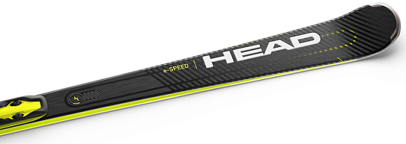 Горные лыжи Head Supershape E-Speed креплениями Prd 12 Gw Brake 85 [F] Black/Neon Yellow - Фото 3 большая