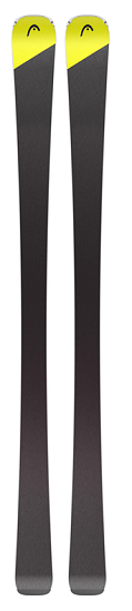 Горные лыжи Head V-Shape V8 с креплениями Pr 11 Gw Brake 78 [G] Black/Yellow - Фото 3 большая