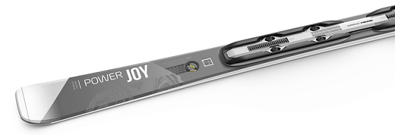 Горные лыжи женские Head Power Joy с креплениями Joy 12 Gw Prd Brake 85 [F] Grey/White - Фото 2 большая