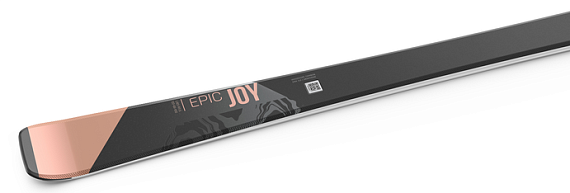 Горные лыжи женские Head Epic Joy с креплениями Joy 11 Gw Slr Brake 78 [H] Black/Choppergold - Фото 2 большая