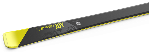 Горные лыжи женские Head Super Joy креплениями Joy 11 Gw Slr Brake 78 [H] Black/Neon Yellow - Фото 2 большая