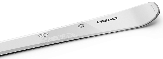 Горные лыжи женские Head Absolut Joy с креплениями Joy 9 Gw Slr Brake 85 [H] White/Black - Фото 3 большая