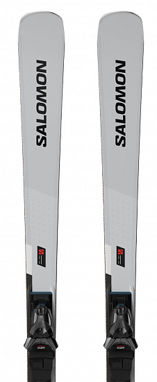 Горные лыжи Salomon E S/Max 12 с креплениями MI12 GW F80 Silver - Фото 2 большая