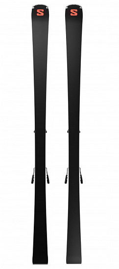 Горные лыжи Salomon E S/Max 12 с креплениями MI12 GW F80 Silver - Фото 3 большая