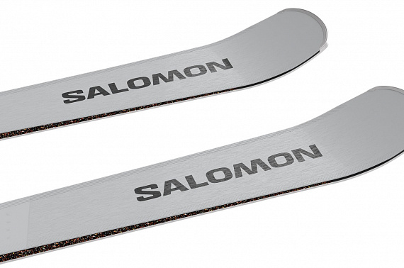 Горные лыжи Salomon E S/Max 12 с креплениями MI12 GW F80 Silver - Фото 5 большая