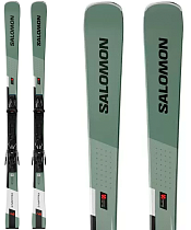 Горные лыжи Salomon E S/Max 8 с креплениями M10 GW L80 Oilgr