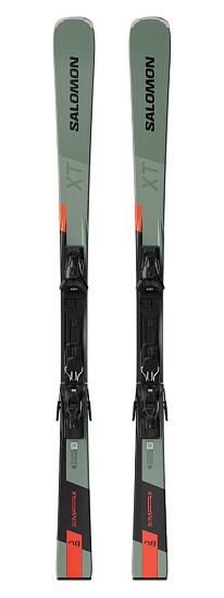 Горные лыжи Salomon E S/Max 8 Xt с креплениями M10 GW L80 Oi - Фото 1 большая