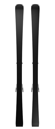 Горные лыжи женские Salomon E S/Max N°8 с креплениями M10 GW L80 Black - Фото 3 большая