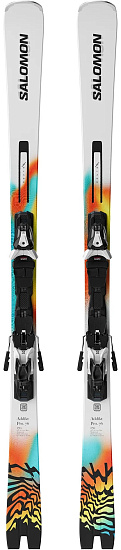 Горные лыжи Salomon E Addikt Pro 76 с креплениями Mi12 Gw - Фото 1 большая