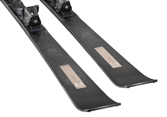 Горные лыжи женские Salomon S/Max W 10 с креплениями M11 GW L80 Black/Lgtpi - Фото 2 большая