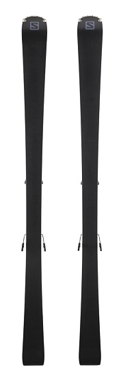 Горные лыжи женские Salomon S/Max W 10 с креплениями M11 GW L80 Black/Lgtpi - Фото 6 большая