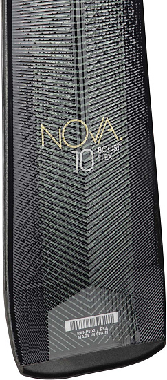 Горные лыжи женские Rossignol Nova 10 Xpress с креплениями Xpress W 11 Gw B83 Black Gold - Фото 6 большая