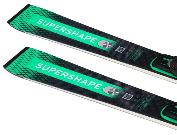 Горные лыжи Head Supershape E-Magnum Sw Bb-Pr с креплениями Prd 12 Gw Brake 85 [F] Black/Green - Фото 3 большая
