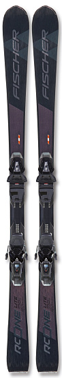 Горные лыжи Fischer Brilliant RC One с креплениями RS 11 GW Powerrail Brake 78 [G] Black - Фото 1 большая