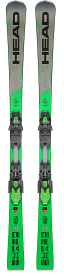 Горные лыжи Head Supershape i.Magnum SW MFPR с креплениями PRD 12 GW Brake 85 [F] Grey/Green - Фото 1 большая