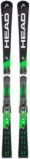 Горные лыжи Head Supershape i.Magnum SW MFPR Black/Green с креплениями PRD 14 GW Brake 85 [F] - Фото 1 большая