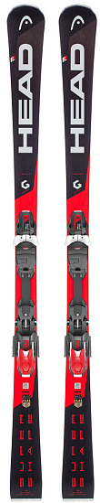 Горные лыжи Head Supershape i.Rally SW MFPR Black/Red с креплениями PRD 14 GW Brake 85 [F] - Фото 1 большая