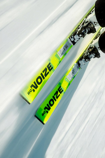 Горные лыжи Fischer Rc4 Noize St Yellow Sperflex с креплениями Rc4 Z12 Gw Powerrail 85 - Фото 3 большая