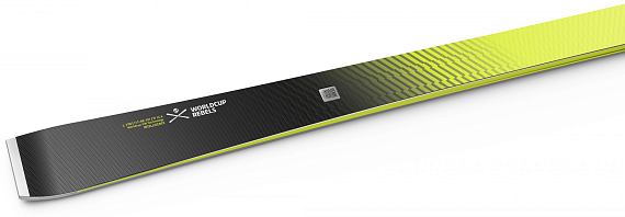 Горные лыжи Head Wc Rebels I.GSR с креплениями Pr 11 Gw Brake 78 [G] White/Neon Yellow - Фото 2 большая