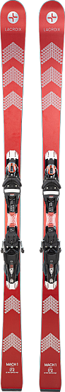 Горные лыжи с креплениями Lacroix Mach 1 + SPX 12 Konect 80 Red/Black - Фото 1 большая