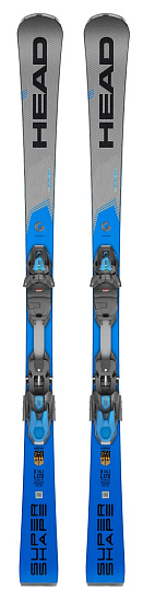 Горные лыжи Head Supershape i.Titan SW MFPR с креплениями Prd 14 GW Brake 85 [F] Grey/Blue - Фото 1 большая