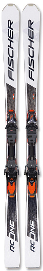 Горные лыжи Fischer Brilliant Rc One с креплениями Rx 13 Powerrail Brake 85 [F] - Фото 1 большая