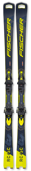 Горные лыжи Fischer Rc4 Worldcup Sc с креплениями Rc4 Z12 Gw Powerrail Brake 85 [F] - Фото 1 большая