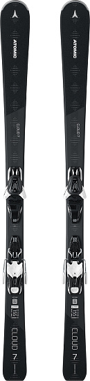 Горные лыжи женские Atomic Cloud 7 с креплениями Lithium 10 - Фото 1 большая