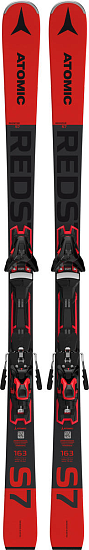 Горные лыжи Atomic Redster S7 с креплениями FT 12 GW Red/Black - Фото 1 большая