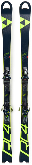 Горные лыжи Fischer RC4 WC SC Racetrack Yellow Base с креплениями RC4 Z12 GW Powerrail - Фото 1 большая