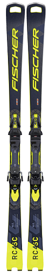 Горные лыжи Fischer Rc4 Wc Sc M-Track с креплениями Rc4 Z12 Gw Powerrail Brake 85 [F] - Фото 1 большая