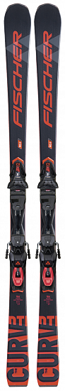 Горные лыжи Fischer The Curv Dti Allride с креплениями Rsx 12 Gw Powerrail Brake 85 [F] - Фото 1 большая