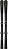 Горные лыжи Salomon S/Max 1947 с креплением Z12 Walk Black/Brown - Фото 1 малая