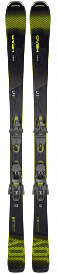 Горные лыжи Head Super Joy Slr Joy Pro с креплениями Joy 11 Gw Slr Br 78 [H] Black/Neon Yellow - Фото 1 большая