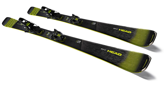 Горные лыжи Head Super Joy Slr Joy Pro с креплениями Joy 11 Gw Slr Br 78 [H] Black/Neon Yellow - Фото 2 большая