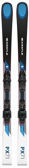 Горные лыжи Kastle PX71 Prem с креплениями K12 TRI GW Full Black - Фото 1 большая