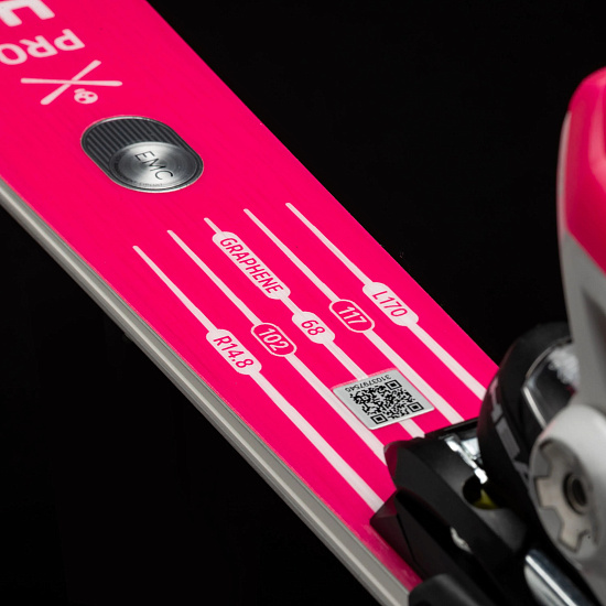 Горные лыжи Head Wc Rebels E-Race Pro Sw Rp Wcr 14 Pink с креплениями Freeflex 14 Gw Br 85 [D] - Фото 5 большая