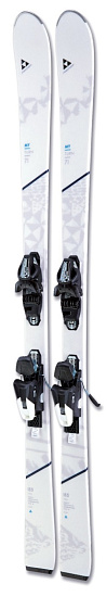 Горные лыжи женские Fischer My Turn 71 с креплениями W9 AC SLR/Womentrack Solid Black/White 78 [H] - Фото 1 большая