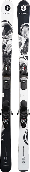 Горные лыжи Lacroix Lx Pearl с креплениями Fix Fiber Mascara - Фото 1 большая