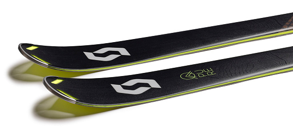 Горные лыжи Scott Pure Piste 77Ti - Фото 4 большая