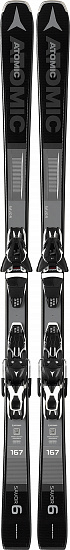 Горные лыжи Atomic Savor 6 с креплениями E FT 10 GW Black/White - Фото 1 большая