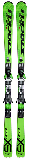 Горные лыжи Stockli Laser SX RSP с креплениями SP12Ti75 - Фото 1 большая