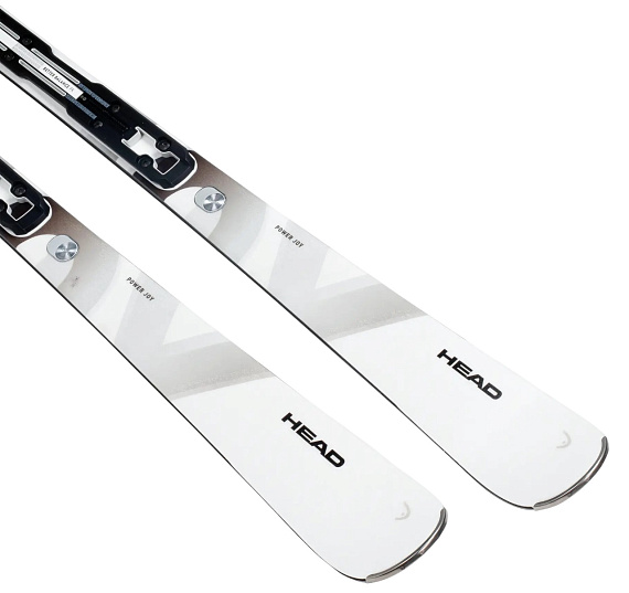 Горные лыжи женские Head e-power Joy SW BB-PR с креплениями Joy 12 GW PRD BR 85 [F] White/Black - Фото 3 большая