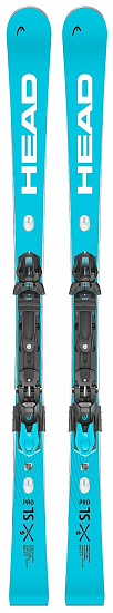 Горные лыжи Head Wc Rebels E-Sl Pro Sw Rp Wcr 14 с креплениями Freeflex 14 Gw Speedblue - Фото 1 большая